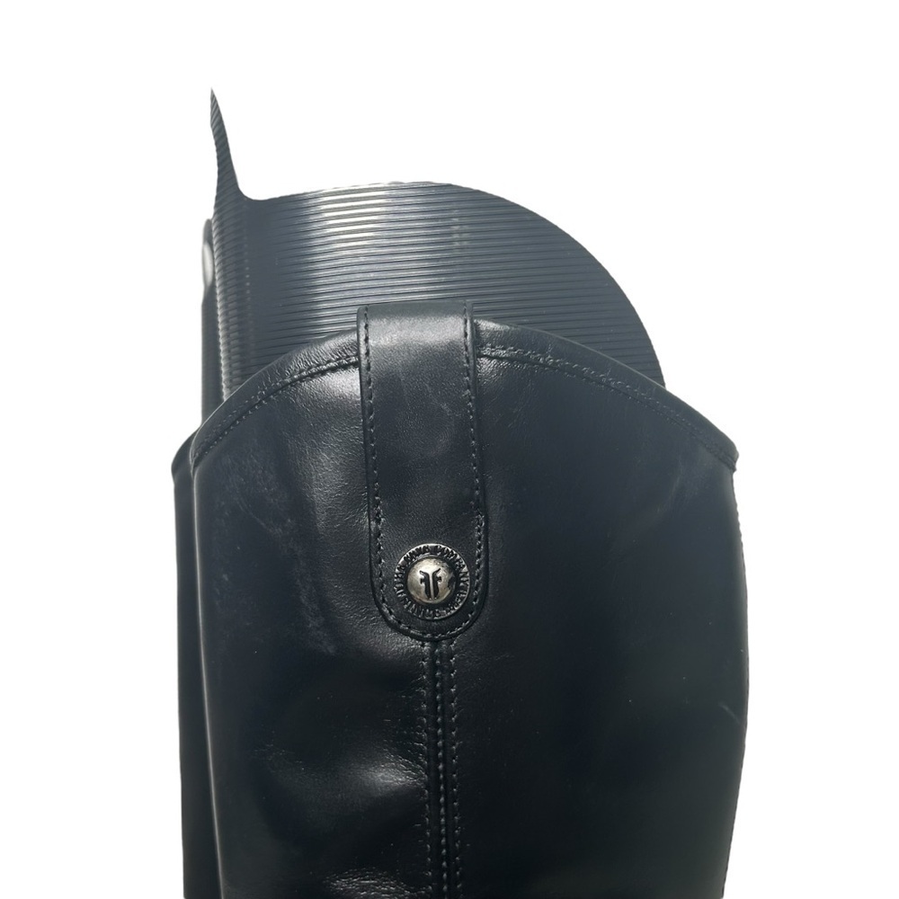 Frye Melissa Inside Zip Tall Riding Boot Women's US 6 Black Leather Equestrian - Picture 11 of 16